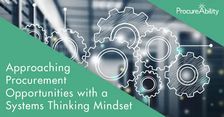 Approaching Procurement Opportunities with a Systems Thinking Mindset