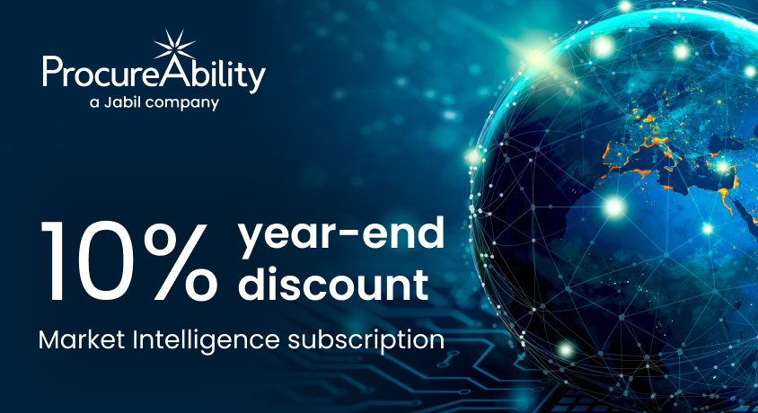 ad about a 10% year-end discount for a subscription